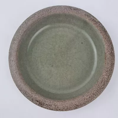 Buy Leach? St. Ives Studio Pottery Dish With Celedon Glaze 14.5cm Diameter Stamped  • 29£