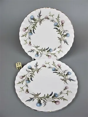 Buy 2 Royal Albert Brigadoon Plates: Side Tea Cake. Thistle. Bone China Set. 6.25  • 10.99£
