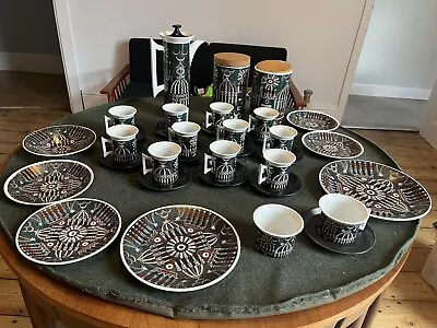 Buy Portmeirion Pottery  Magic City  Coffee Pot Cups Plate Jar Susan Williams-Ellis  • 75£