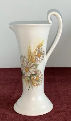 Buy Purbeck Ceramics Swanage Tall Jug Vase, Daisies & Wheat Pattern, 24.5cm Tall  • 2£
