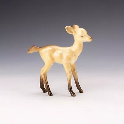 Buy Beswick Pottery - Hand Painted Fawn Deer Figure • 9.99£
