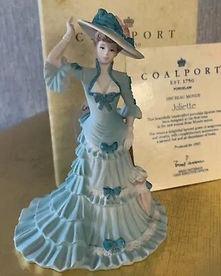 Buy Coalport China Lady Figure Doll Juliette Beau Monde  Perfect Condition Boxed • 22.99£