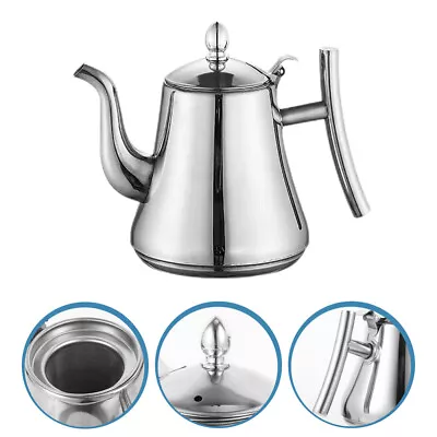 Buy  Tea Maker Teapot With Infuser Stainless Steel European Style • 18.38£