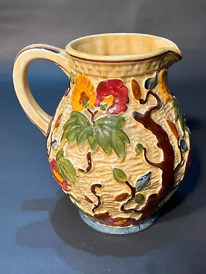Buy H.J. Wood Indian Tree Pattern Hand Painted Large Jug Pitcher No. 585 • 20£