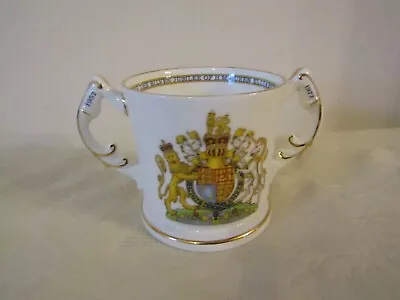 Buy Commemorative Aynsley China Loving Cup Queen Elizabeth II Silver Jubilee 1977 • 11.99£