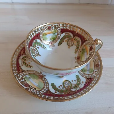 Buy Antique Noritake Tea Cup N Saucer • 35£