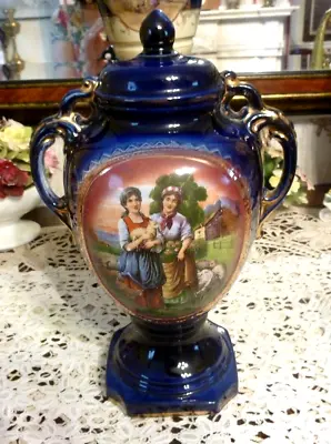 Buy  A.G. Harley Jones Of Fenton, Staffordshire, England Urn Vase • 39£