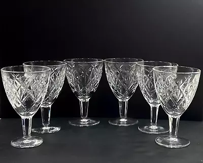 Buy Set Of 6 Vintage Russian-cut Crystal Shot Glasses,Soviet Glassware,USSR Quality • 38.13£