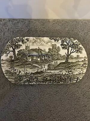 Buy Ridgway Staffordshire Shakespeare Country England Rectangle Serving Plate Dining • 4.99£