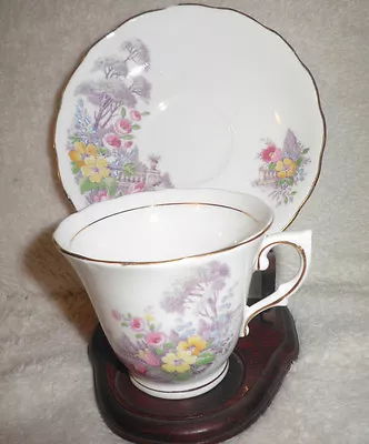 Buy Vintage Collectable Colclough Bone China, Cup And Saucer, Made In England • 14.36£