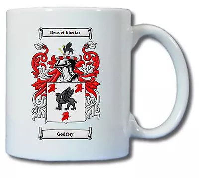Buy Godfrey (irish) Coat Of Arms Coffee Mug • 9.99£
