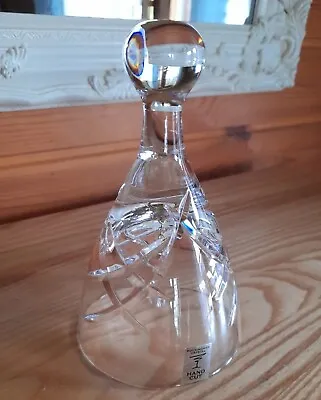 Buy Rockingham Crystal Glass Bell - Hand Cut. Pristine Condition. • 5£