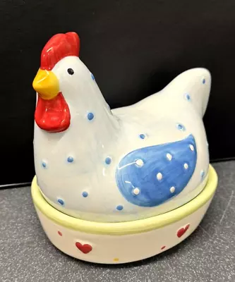 Buy Pottery Chicken Egg Bowl By Price & Kensington • 15£