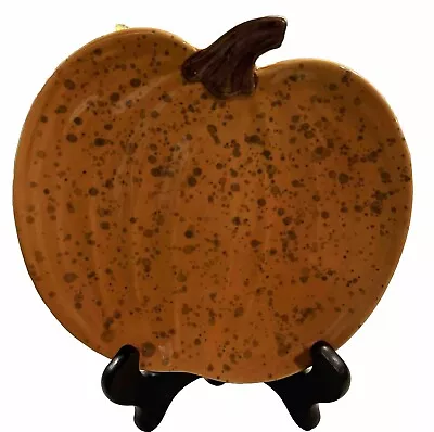 Buy Williams Sonoma Stoneware Orange Pumpkin Plate 8” Mint Condition • 18.87£