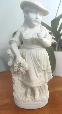 Buy Antique Personification Of Spring Parian Bisque Figurine Sculpture Marked & #erd • 36.71£
