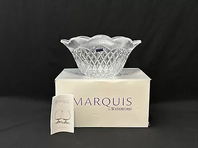 Buy Waterford Marquis Lead Crystal Basketweave Bowl 12” Made In Germany 40007505 • 66.41£