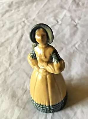 Buy Vintage WADE Porcelain  Irish Character Figure's The Rose Of Tralee 4. Inch Tall • 14.50£