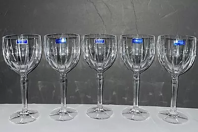 Buy New! Set Of 5! Waterford Marquis Omega Crystal All Purpose Wine Glasses • 66.40£