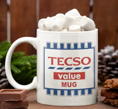 Buy Tecso Value Mug Tesco Value Coffee Mug Boss Secret Santa Mug Funny Gift  • 8.95£