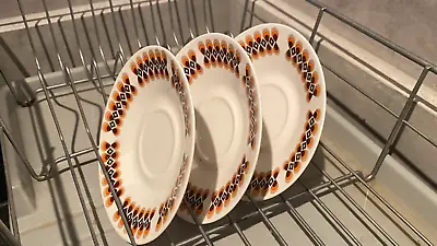 Buy 3 X Vintage Royal Vale Bone China Saucer Set Of 3  - 8465 - Very Good Condition • 3.99£