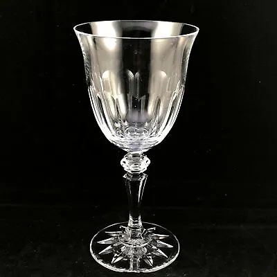 Buy Galway Water Goblet Glass Carrick Cut Panels Crystal Stemware Ireland 7 5/8 • 13.49£
