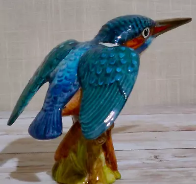 Buy Beswick Kingfisher Beautiful Hand Painted Porcelain Gloss Model No. 2371 Vgc • 49.99£