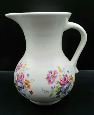 Buy Vintage Prinknash England Small Pretty Ceramic Floral Jug Cottage Core 6  • 10£