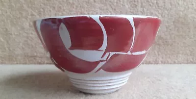 Buy Ruby Lustre Tin Glaze Bowl By David Tipler @ Aldermaston Pottery - Caiger-Smith • 17£