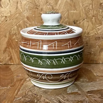 Buy Dragon Welsh Pottery Rhayader Hand Painted Jam Preserve Marmalade Pot Jar Lt1 • 4.99£