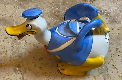Buy Rare WADE HEATH 1930s Art Deco Walt Disney Pottery Donald Duck Tea Pot Ornament. • 99.95£