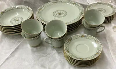 Buy SERVICE FOR SIX--FIVE PIECE PLACE SETTING MEDALLION By NORITAKE CELEDON • 93.62£