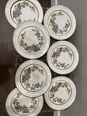 Buy Vtg Rare Denby Chiltern Stoneware Salad Plate 8 In England  Lot Of 7 • 28.45£