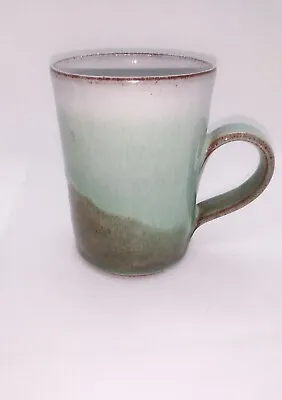 Buy  Studio Art Pottery Green/white/brown Coffee Cup Woburn Pottery Cup Handcrafted • 7.59£