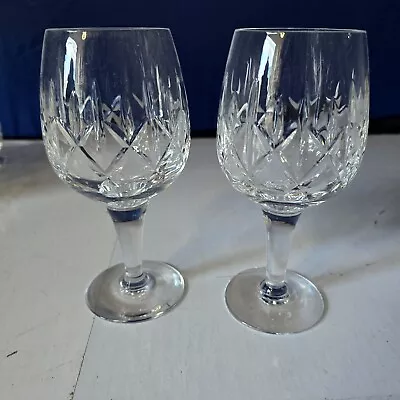 Buy Crystal Wine Glasses / Goblets Set Of 2 • 9.99£