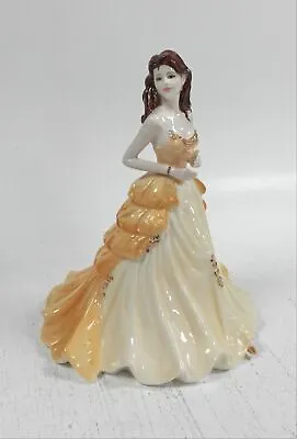 Buy Coalport Golden Anniversary 2001 Bone China Figurine Yellow Dress • 10.50£