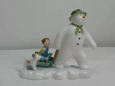 Buy Beswick Snowman And The Snowdog Billy Sledge Figurine - Thames Hospice • 30£