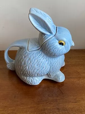 Buy Vintage Bunny  Rabbit Teapot By Sadler & Sons Sylvac Style  Pale Blue 1938 • 35£