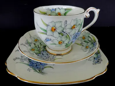 Buy Art Deco Vintage China Tea Set Trio.Bell China.Hand Painted.VGC.4696 • 15.95£