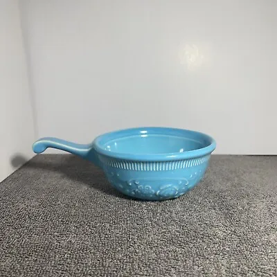 Buy TST Taylor Smith Taylor Oven Serve Ware Blue Handled Soup Bowl U.S.A. • 12.49£
