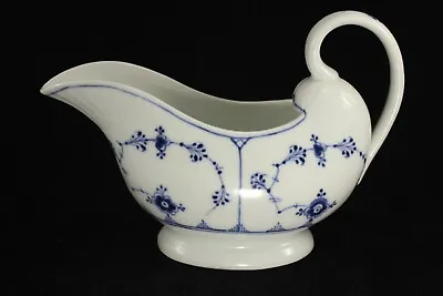 Buy Antique Royal Copenhagen Blue Fluted Lace 8½  Sauce Or Gravy Boat First Quality • 127.57£