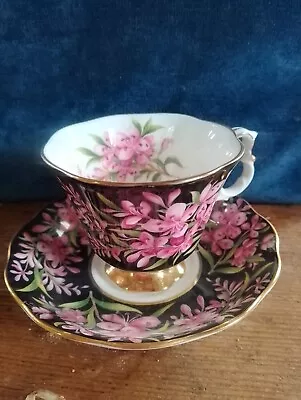 Buy Royal Albert Cup And Saucer Fireweed Pattern, The Provincial Flowers Collection • 5£