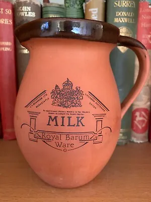 Buy Vintage Brannam Royal Barum Ware Milk Jug Pitcher Farmhouse Clay Jug • 9.99£
