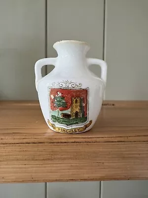 Buy Vintage Crested Ware Fenton China Vase - Finchley • 2£