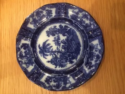 Buy Blue 15.5cm Vintage Adams Plate. Small Chip On Back. • 2£
