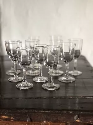 Buy Lot Of 11 Antique Victorian Georgian Port Wine  Cordial Liqueur Glasses • 85£