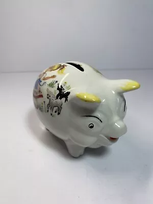 Buy Old Foley Piggy Bank Ceramic Children Nursery Rhyme James Kent Pig Money Box • 0.99£