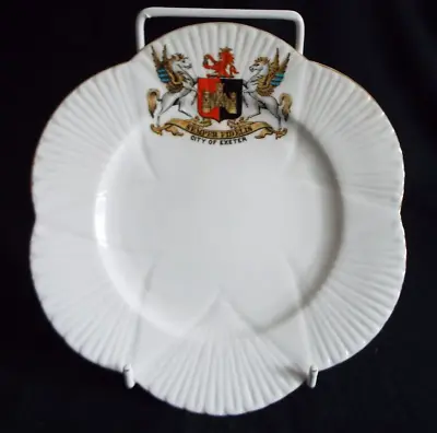 Buy The Foley Crested China 7  Tea Plate- City Of Exeter • 3.95£