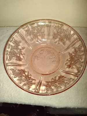 Buy FEDERAL SHARON/CABBAGE ROSE PINK DEPRESSION GLASS 10x3 CENTER PEICE FRUIT BOWL  • 13.27£