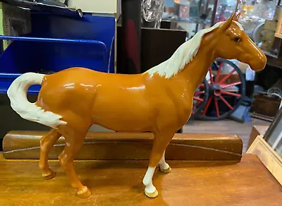 Buy Rare Beswick Palomino Horse Swish Tail Glossy Finish Made In England SU171 • 80£