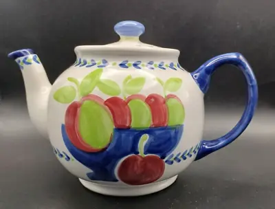 Buy Sadler Pottery Apples Fruit Teapot Whittard Of Chelsea • 4.99£